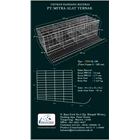 Battery Wire Cage - Laying Chicken Cage 4 Doors Contents of 8 6