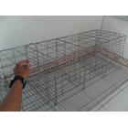 Battery Wire Cage - Laying Chicken Cage 4 Doors Contents of 8 8