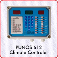 Climate Control PUNOS 612 ( 3 Sensor Suhu + 1 Sensor Kelembapan)