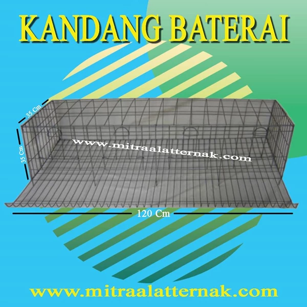 Battery Wire Cage 9 Doors contain 9 tails