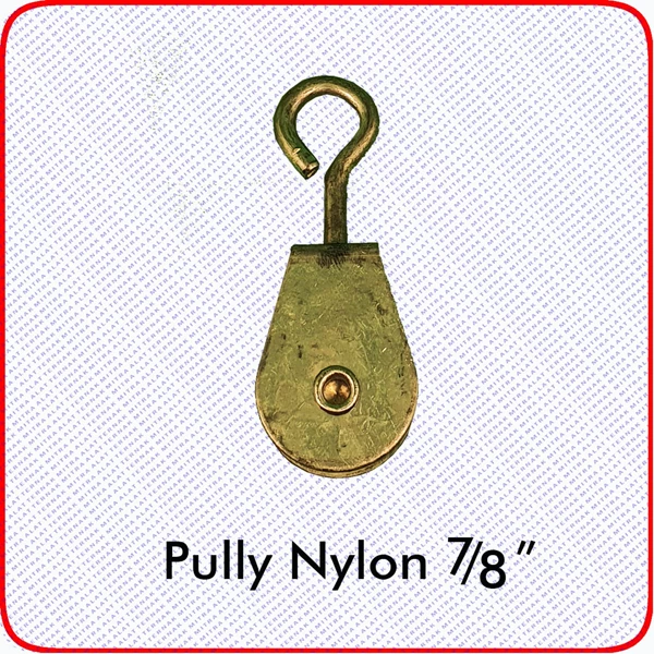 Nylon Pulley  Size 7/8 inch