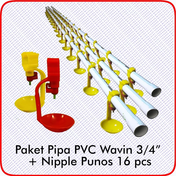 Paket Pipa PVC Wavin 3/4