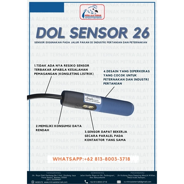 Sensor Dol 26 - Sensor Pakan 